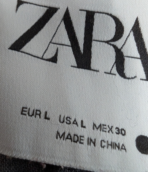 Zara Grey The Lillian 100% Linen Jumpsuit Large - Picture 13 of 13